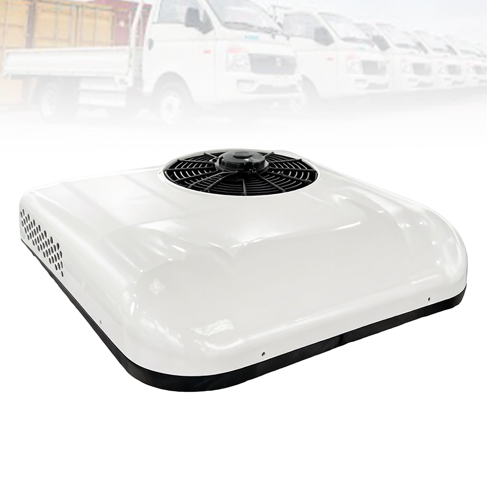 Dzkzen Multicolor 12V/24V Rv Air Conditioner, Parking Air Conditioning, Abs Shell, Low Noise, For Minivans, Camper Air Conditioner For Rv Bus Truck Vehicle 24V