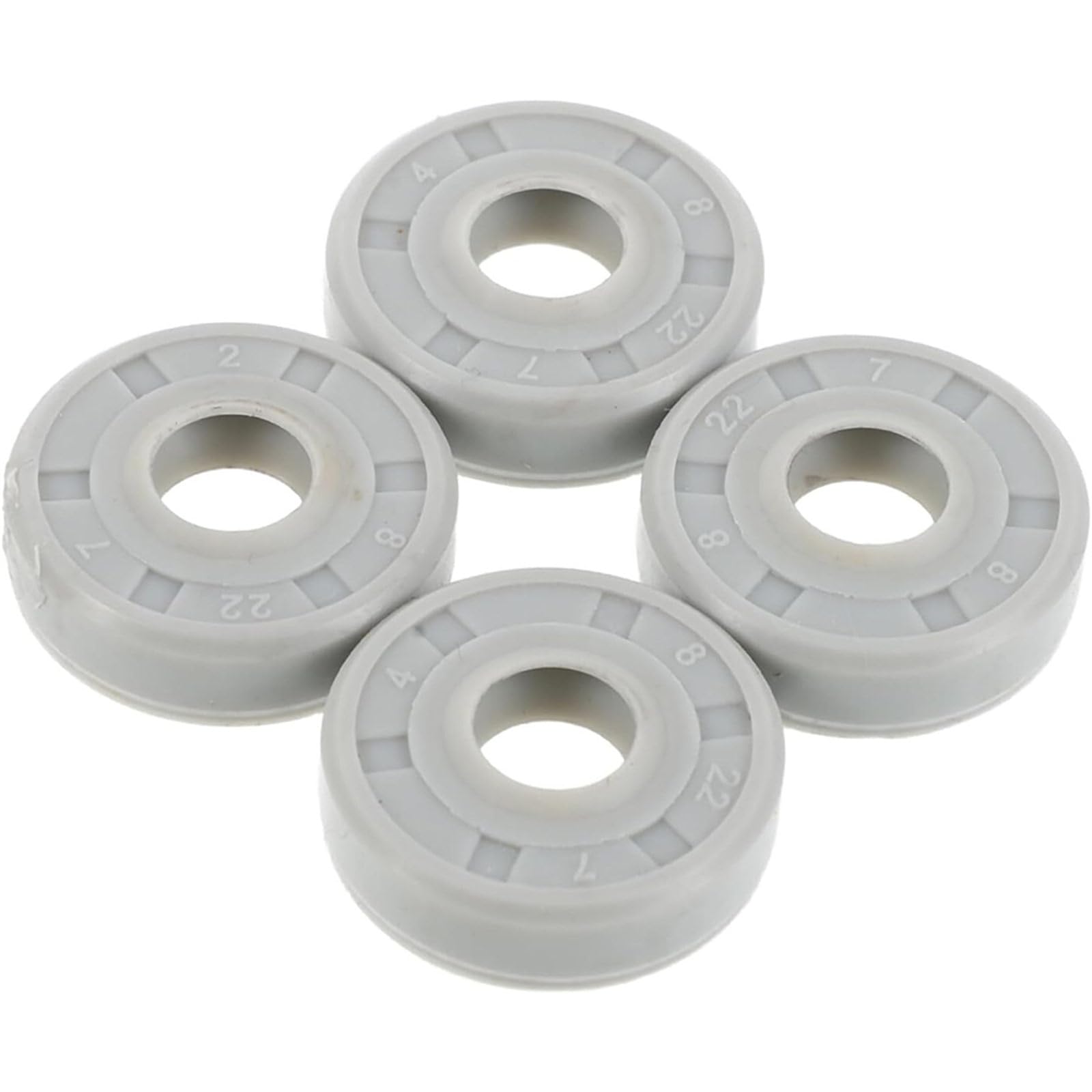 sodeber Of 4 Rubber Oil Seal Bearing Gasket for Bread Maker Mixer Shaft Prevents Leakage and Extends Appliance Perfomrances Bread Machine Oil Seal Bearing