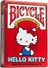 Hello Kitty Bicycle Playing Cards Limited Edition Hello Kitty 50th Anniversary 1 Deck