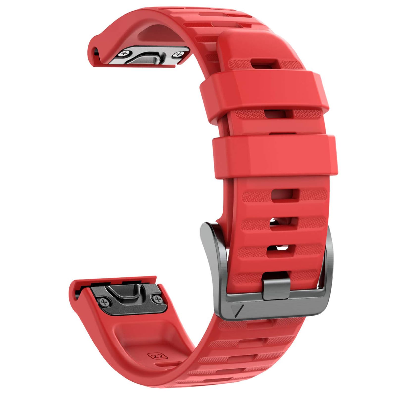 NotoCity Corrra para Garmin Fenix 7/6/5/6 Pro/7 Pro/5 Plus, Quickfit 22mm Correa para Garmin Fenix 8/8 pro 47mm, Forerunner 965/955/935, Nylon Correas para Epix Gen 2, Quatix 7/6/5(Negro) — view 9