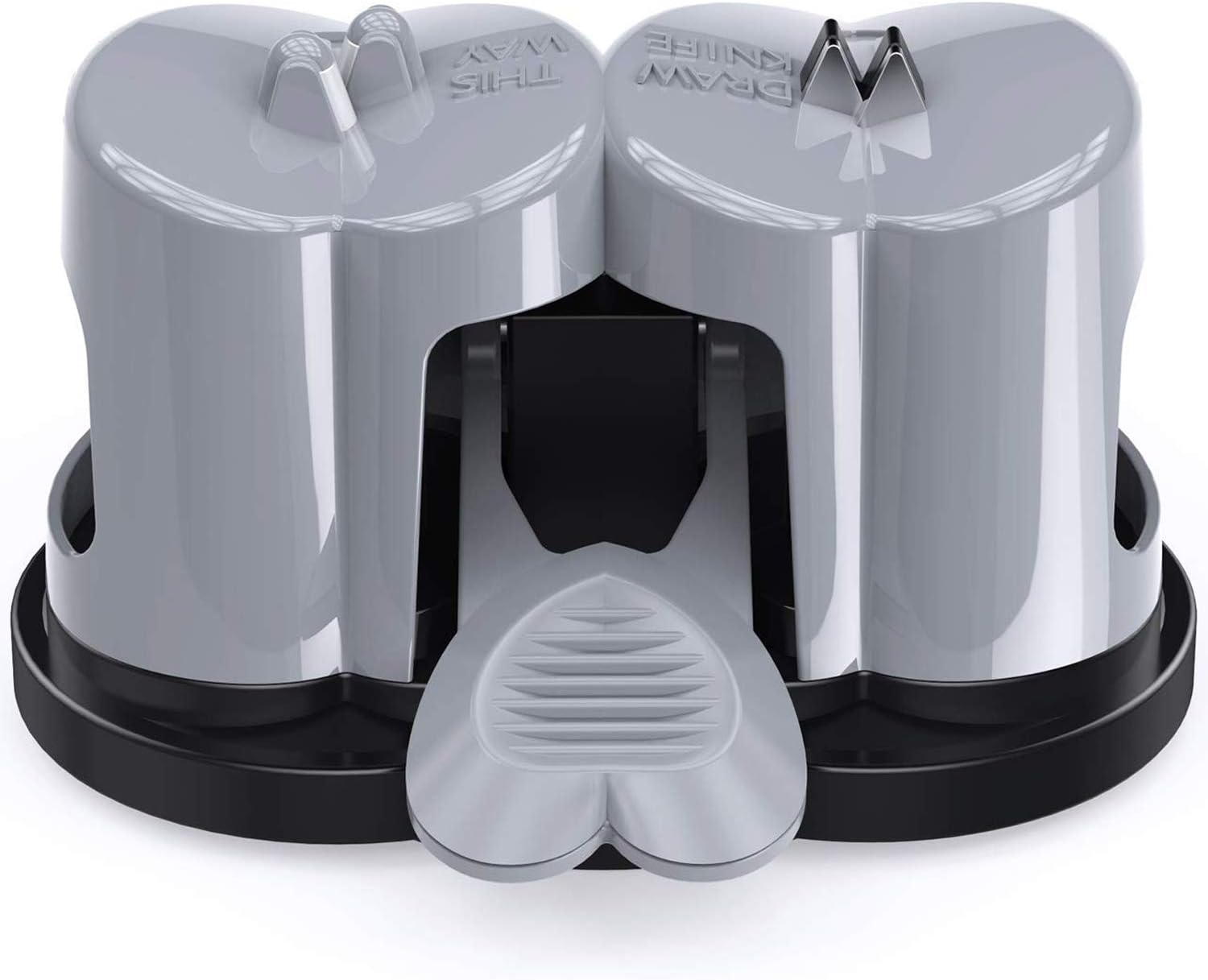 Kitchen Knife Sharpener for All Blade Types-Kitchen Tool with Suction Cup by KFull