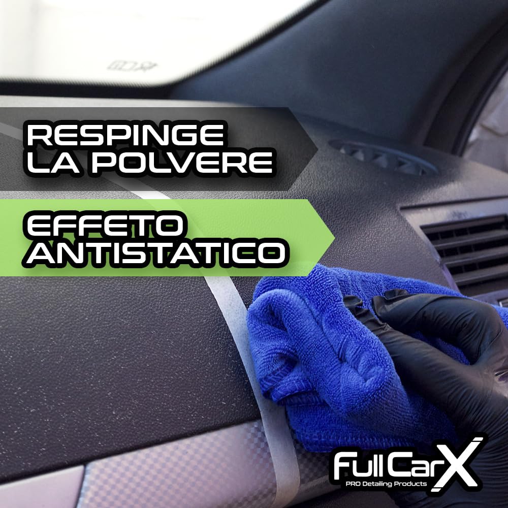 FULLCARX Dashboard Cleaner 5L Lucida Cruscotto Auto, Respinge la Polvere, Protezione Duratura, Rimuove lo Sporco, Buone Rifiniture, Aroma Gradevole, Pulitore Lava Prodotto Professionale Detailing