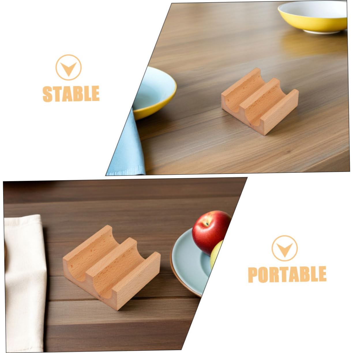 INOOMP Lot De 2 Supports À Sushis En Assiette À Sushis Support De Service En Forme De U En Assiette De