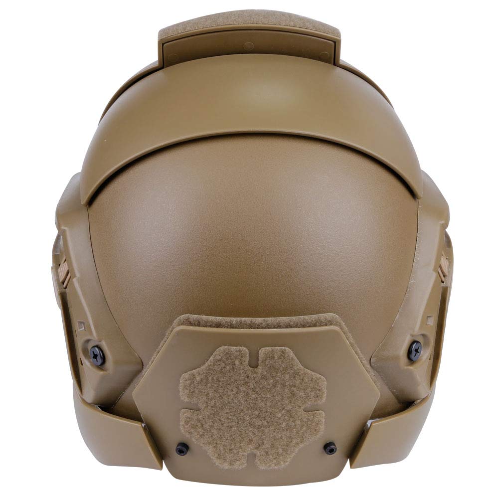 Noga Taktyczny, wojskowy kask balistyczny, na szynie bocznej, wojskowy kask do paintballa, maska pełnotwarzowa (t)