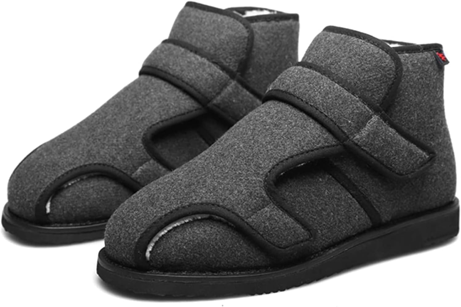 介護用靴 スニーカー 介護シューズ リハビリシューズ 高齢者靴 メンズ カジュアル 幅広 4e ゆったり やわらか 滑り止め 転倒予防 軽量 冬用 防寒 腫れ足 調節可能 マジックテープ 裏ボア お年寄りシューズ 衝撃吸収 男性用 病院 健康快適 コットン 履きやすい 敬老の日