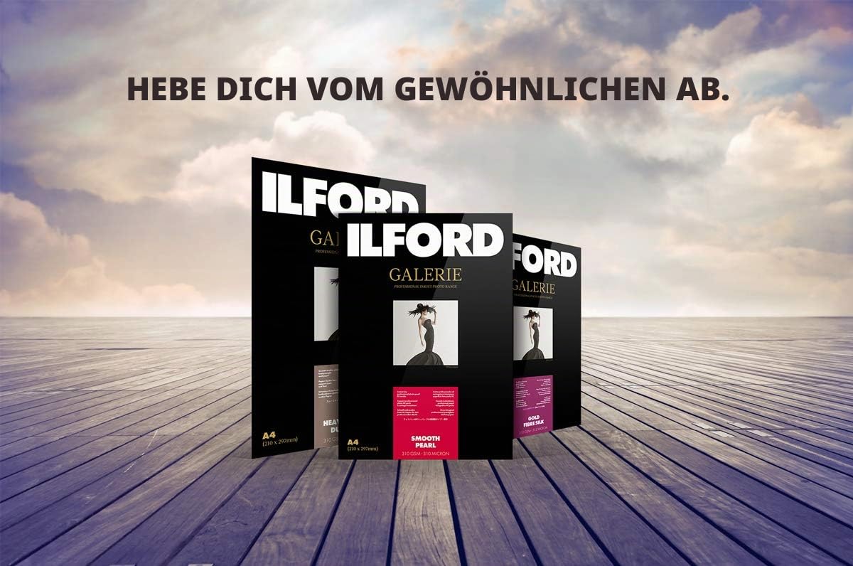 ILFORD GALERIE Smooth Pearl 310 GSM GPSPP A3 25 Blatt Blattware Formatware InkJet Tintenstrahl Fotopapier Photopapier