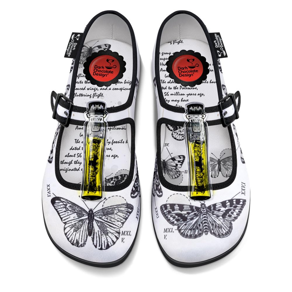 Hot Chocolate Design Chocolaticas Funky Canvas Women's Mary Jane Flat Shoes — view 95