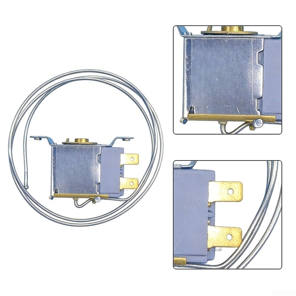 Termómetro de Refrigeración Analógico Perilla Mecánica WP44AL Regulador de Frío para Cámaras Frigoríficas 6x5x3cm
