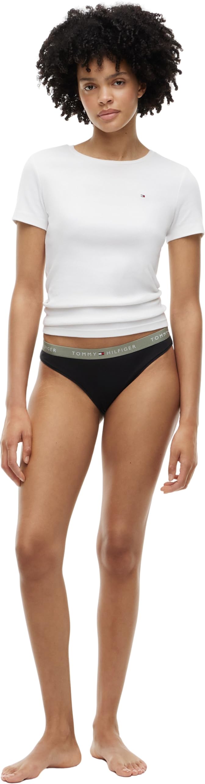 Tommy Hilfiger Damen 3er Pack Bikini EXT. Größen Uw0uw05529 Slip (1 Stück)