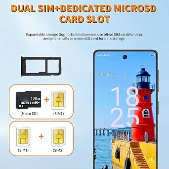 C26 Ultra Unlocked 5G Smartphone, 8GB+256GB, 6.8 Display-Black