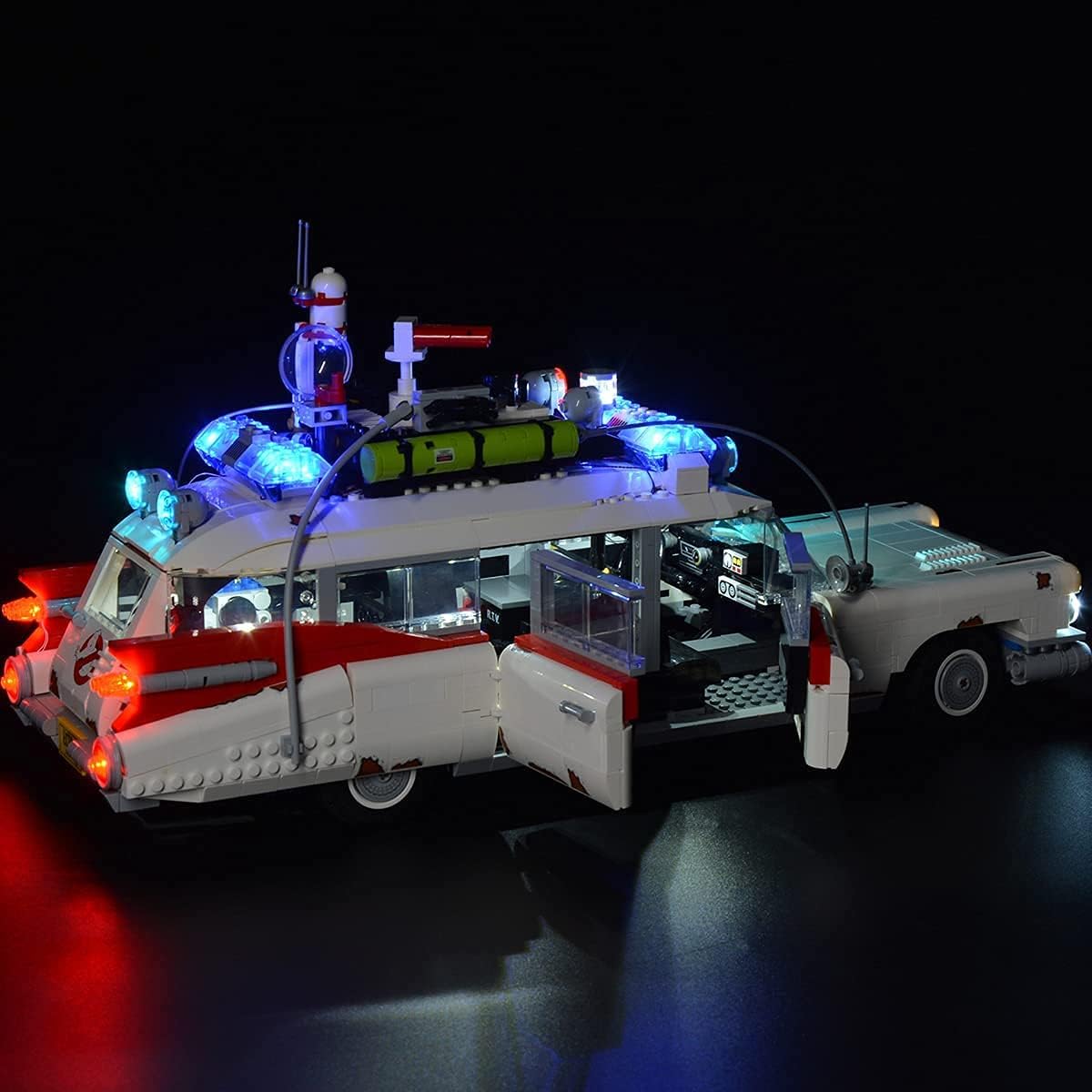 RC with Sound Led Light kit Compatible with Lego 10274 ,Building Lighting Kit for (Ghostbusters ECTO-1) Building Blocks Model.(Only Led Light Kit) (RC with Sound)