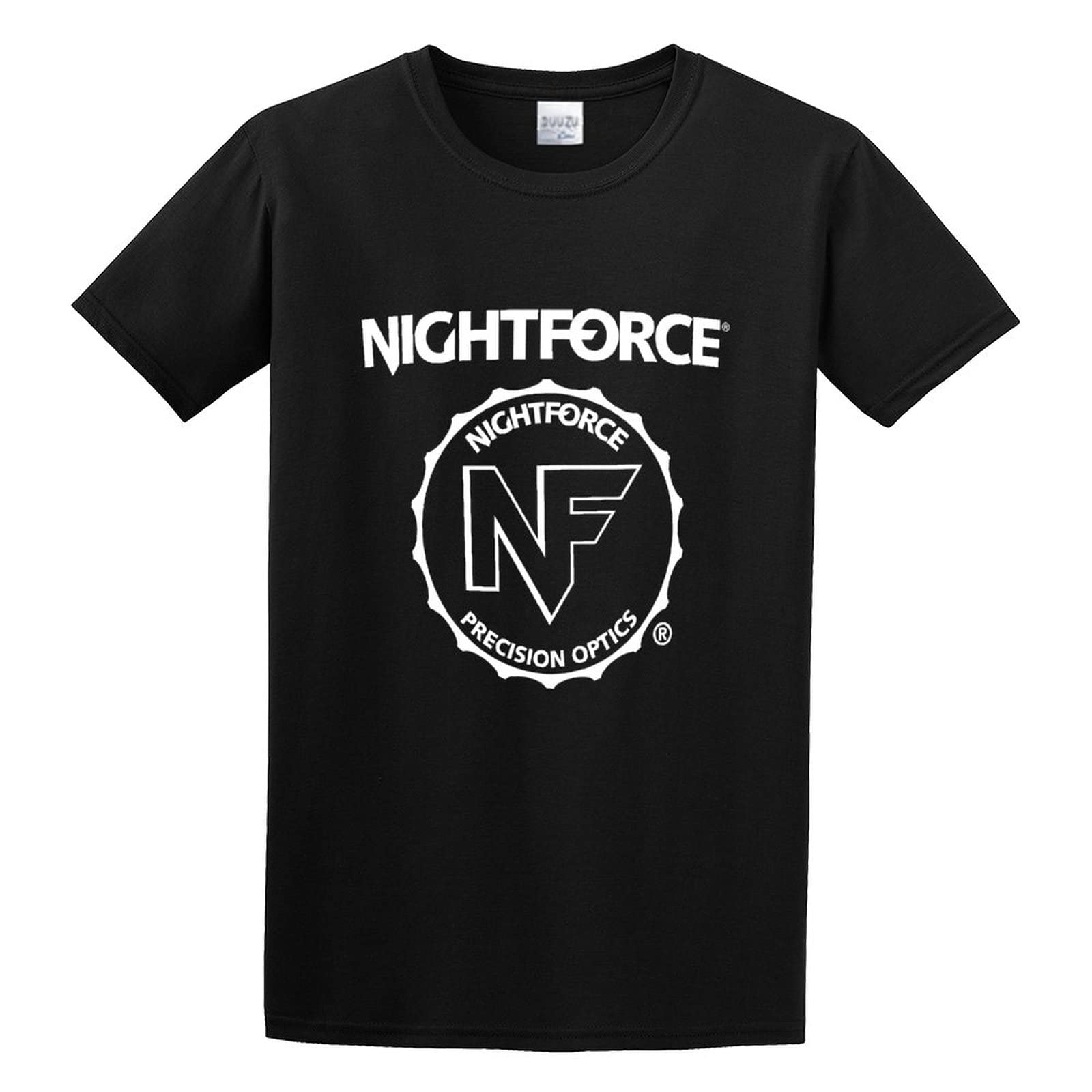 Men's Nightforce Rifle Scopes s Optics Hunting Shooting T Shirt Print Tees T Shirt O Neck