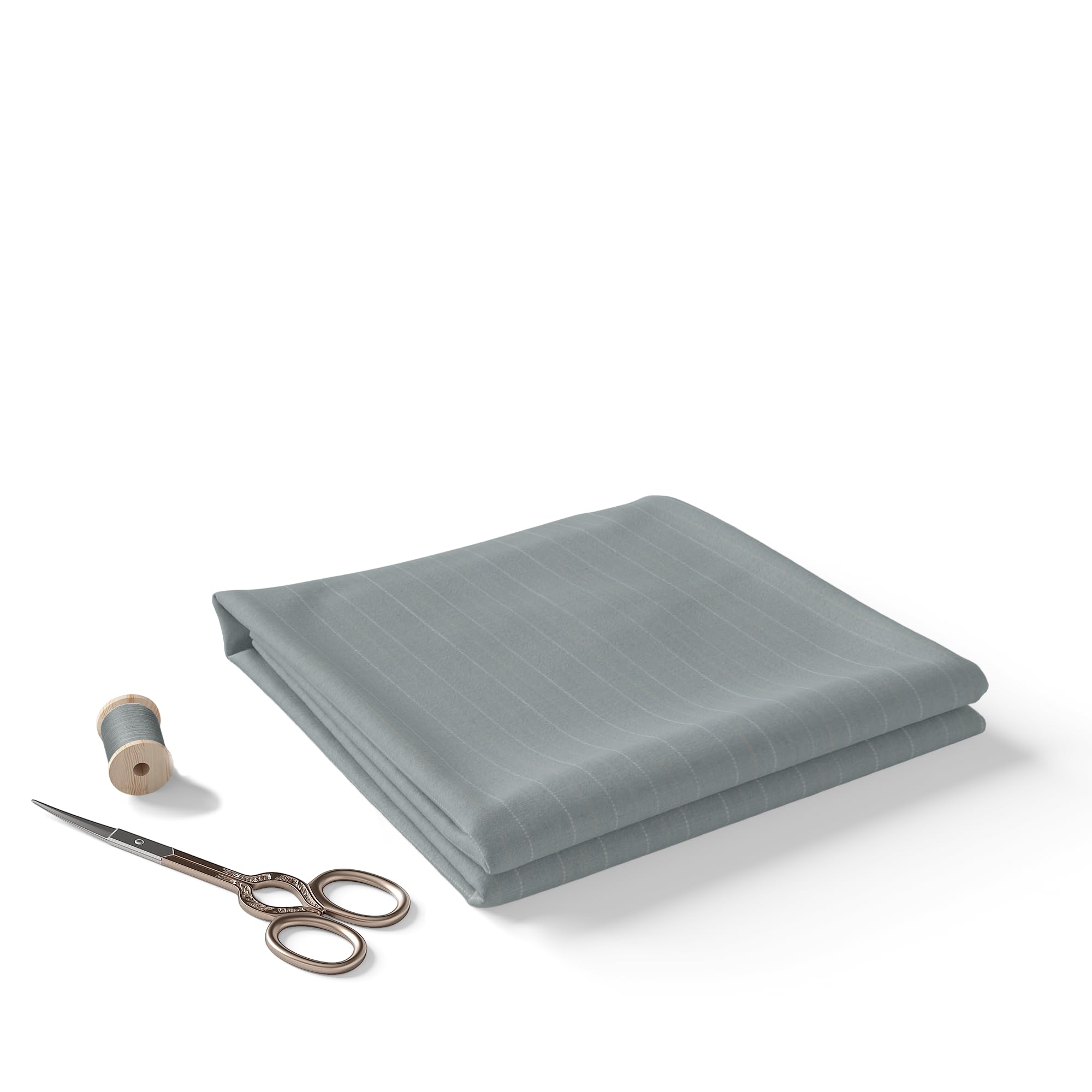 BIGREAMS Unstitched Premium Self Design Stripe Safari Suit Fabric For Men - Suit Lenght Piece, (Black, Grey, 3 METER, Free Size)