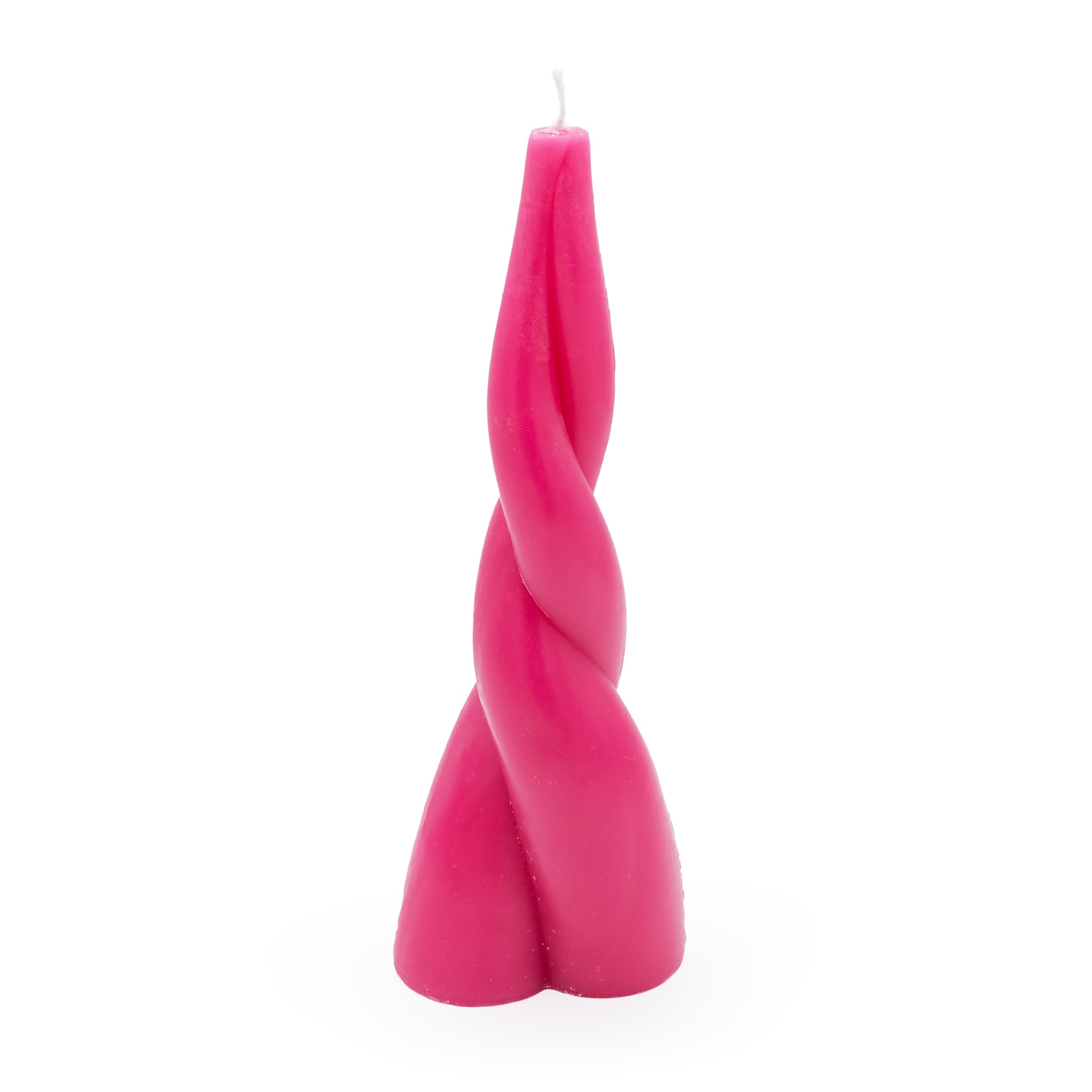 Dual Twist Table Candle Gift Box Modern Sculptural Home Decor Candle 250mm