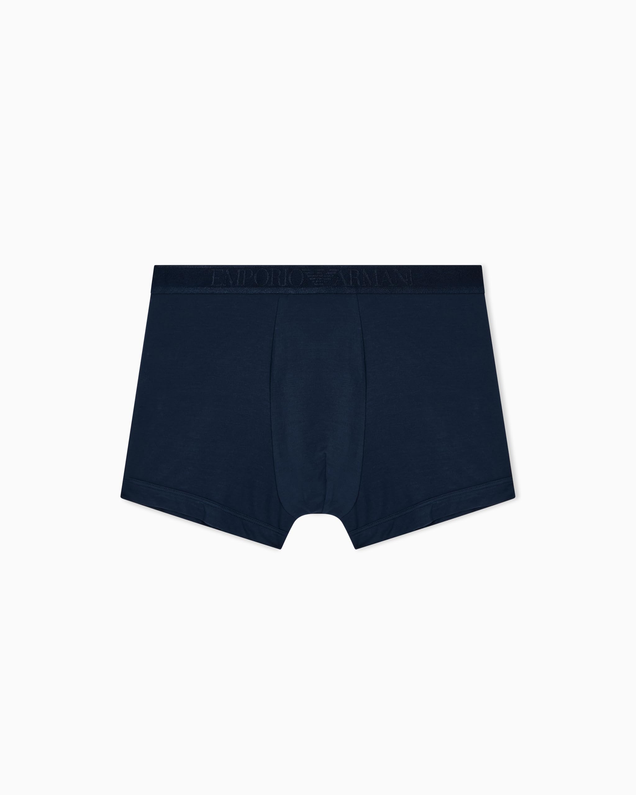 Emporio Armani Herren Blau -Unterhose Aus Weichem Modal, L