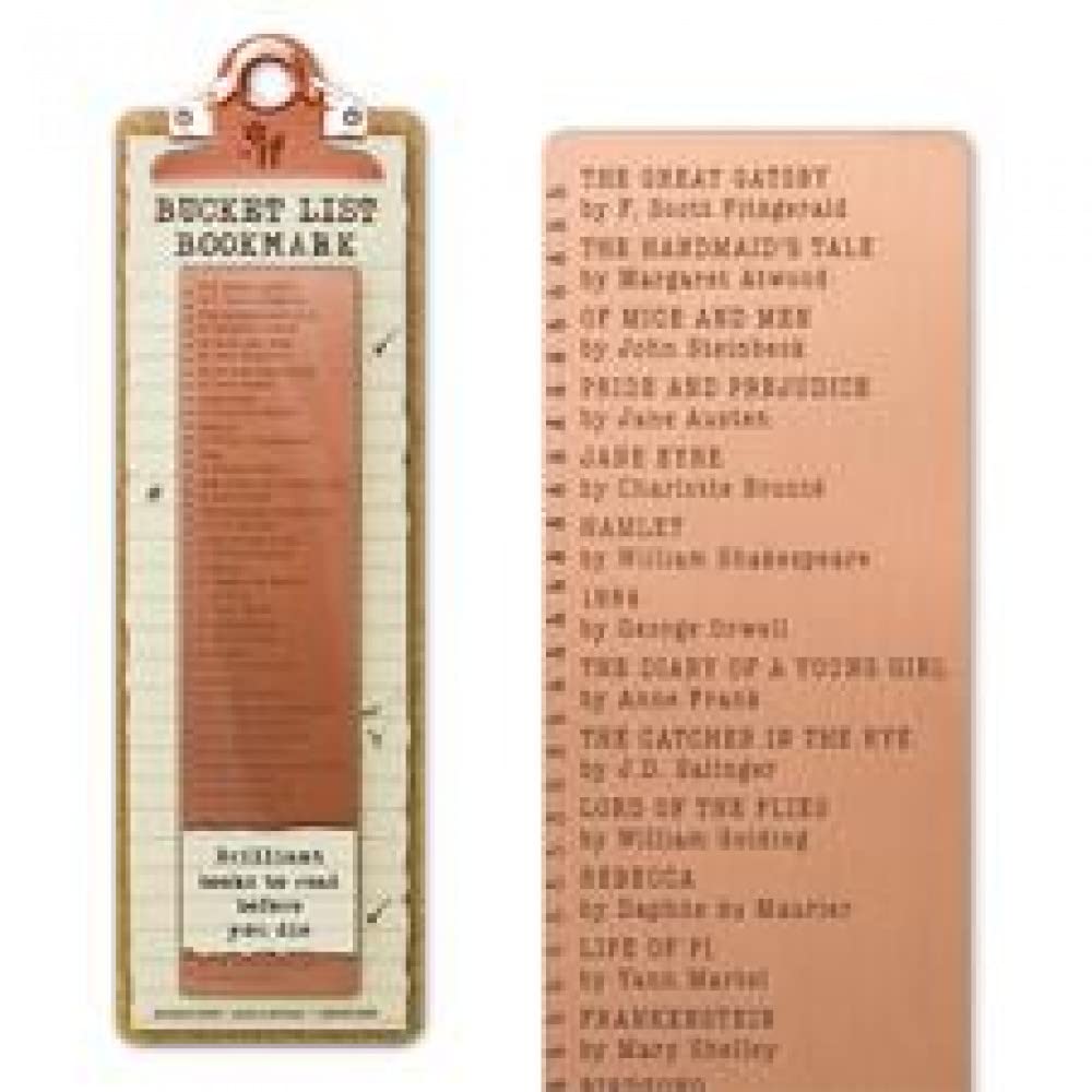 Bucket List Bookmark 5035393471019
