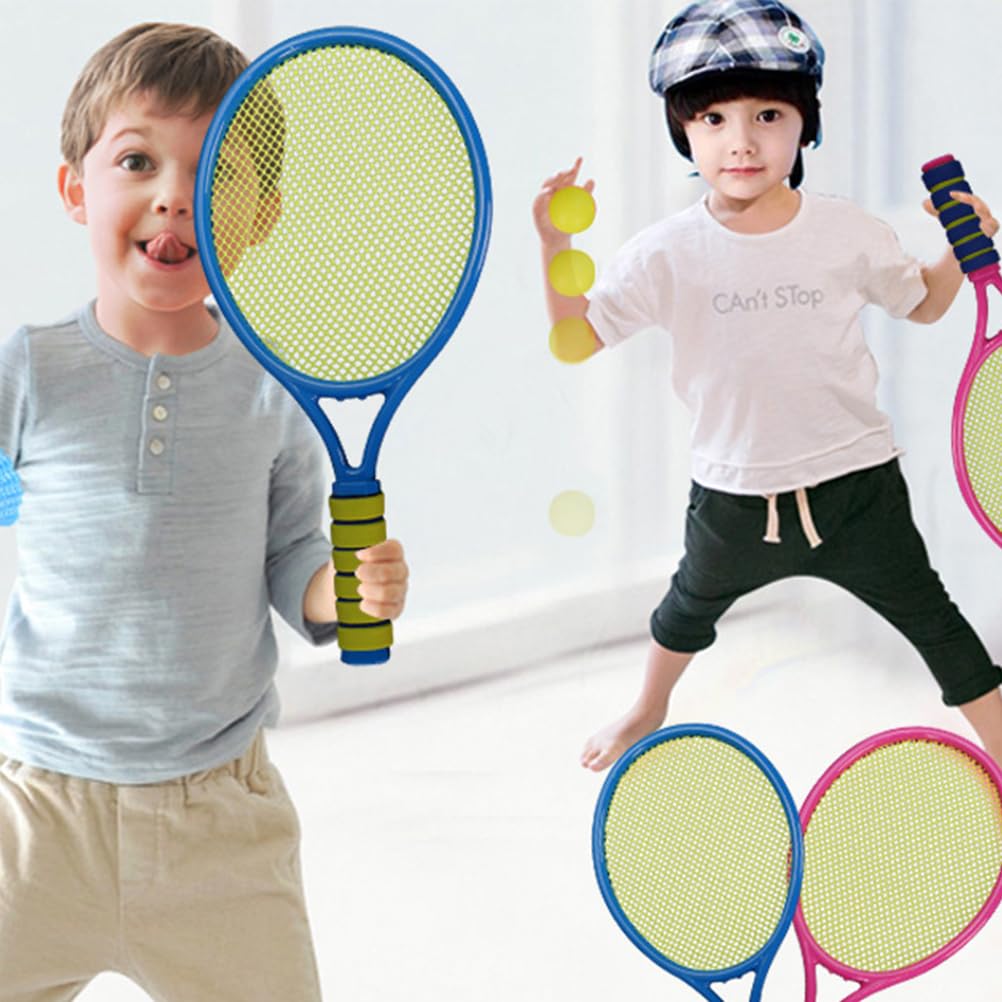 テニスラケット&ボール Amazon | LIOOBO テニスラケット セット プラスチックラケット