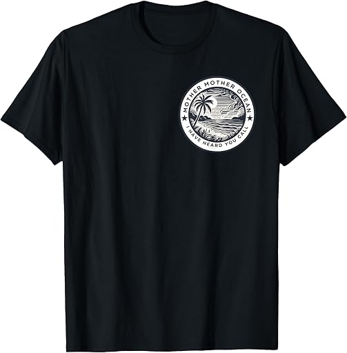 Retro Western Cowboy Country Music Mother Mother Ocean I Have Heard You Call (2 Side) T-Shirt