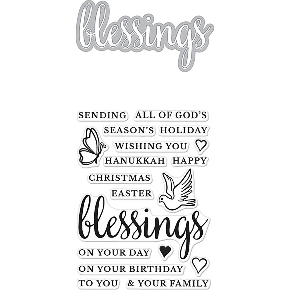 DC212 Blessings Stamp & Cut