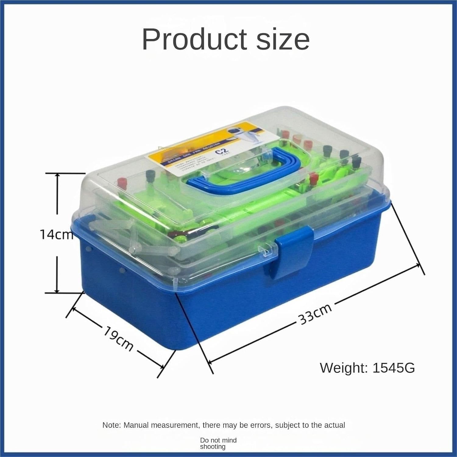 Set di apparecchiature sperimentali di elettromagnetismo, Kit didattico for esperimenti su circuiti, Kit di apprendimento di circuiti elettrici di Fisica, Kit didattici for esperimenti