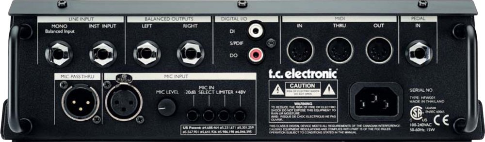 Amazon | t.c.electronic G-Natural | ディストーション・オーバー