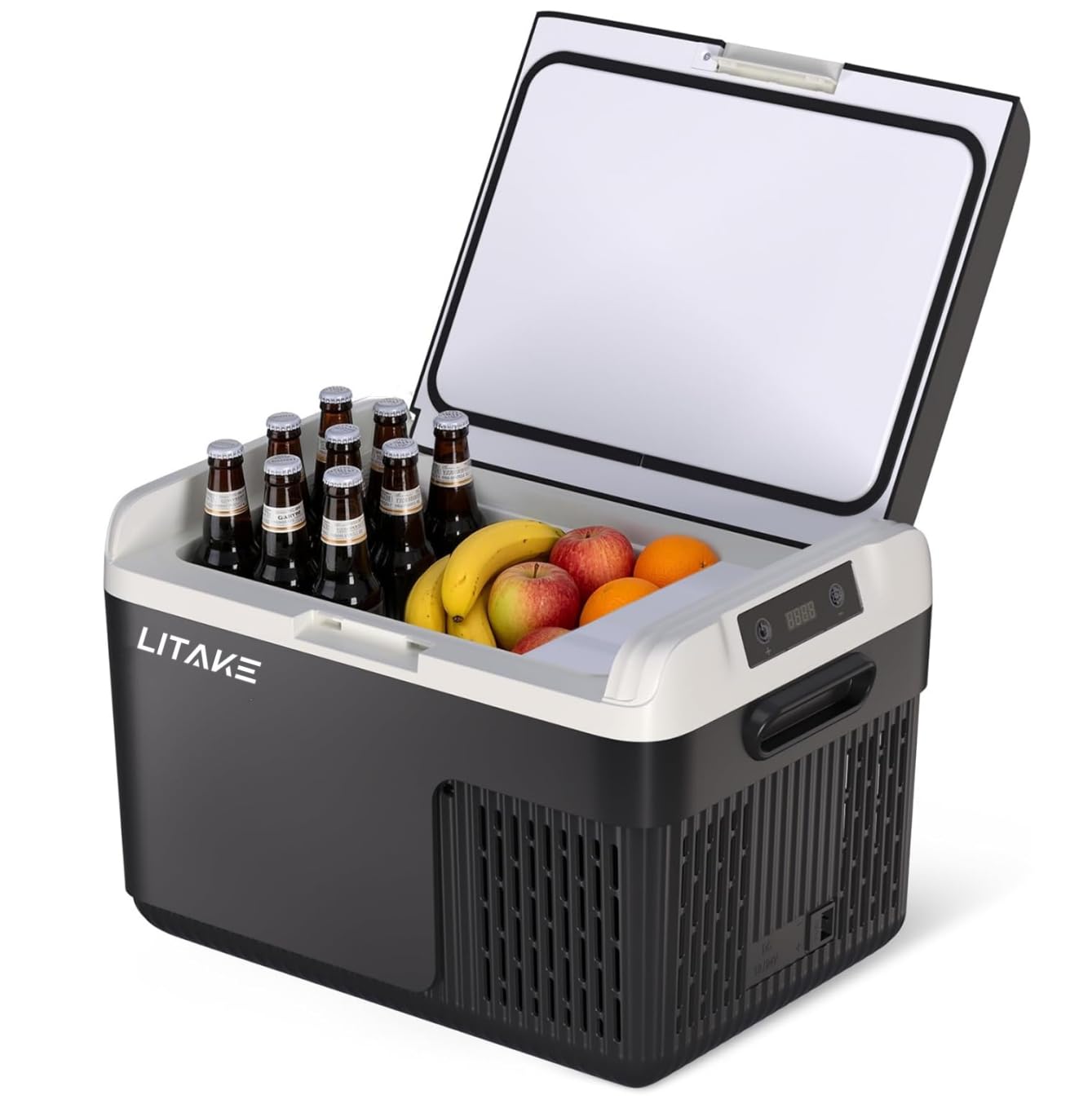 Amazon.co.jp: Litake(リテーク) 車載冷蔵庫 12L ポータブル冷蔵庫