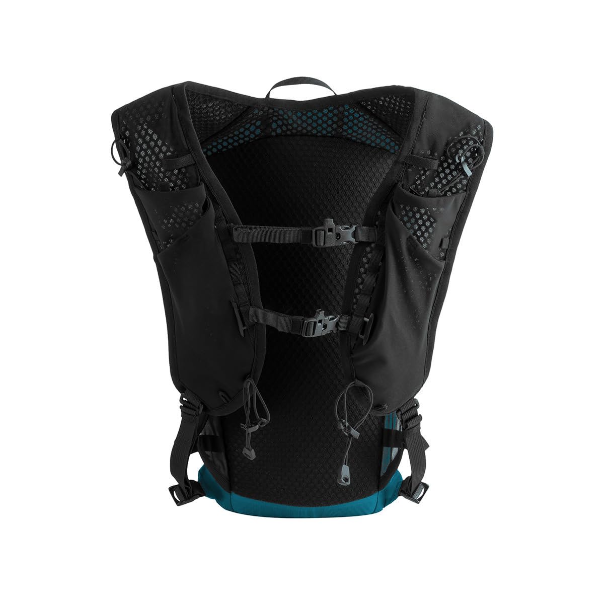 NORTHFINDER Ultraleichter Speed-Hiking Rucksack ZEBRU 15L – Trailrunning Tagesrucksack mit Trinksystemfach, Brustgurt mit Pfeife, Regenhülle & Stockhalterung