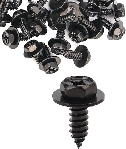 Miniatura 1 de 30 tornillos de revestimiento de guardabarros delanteros compatibles con Toyota  Cubierta de parachoques Guardabarros, aletas de barro, tornillos de