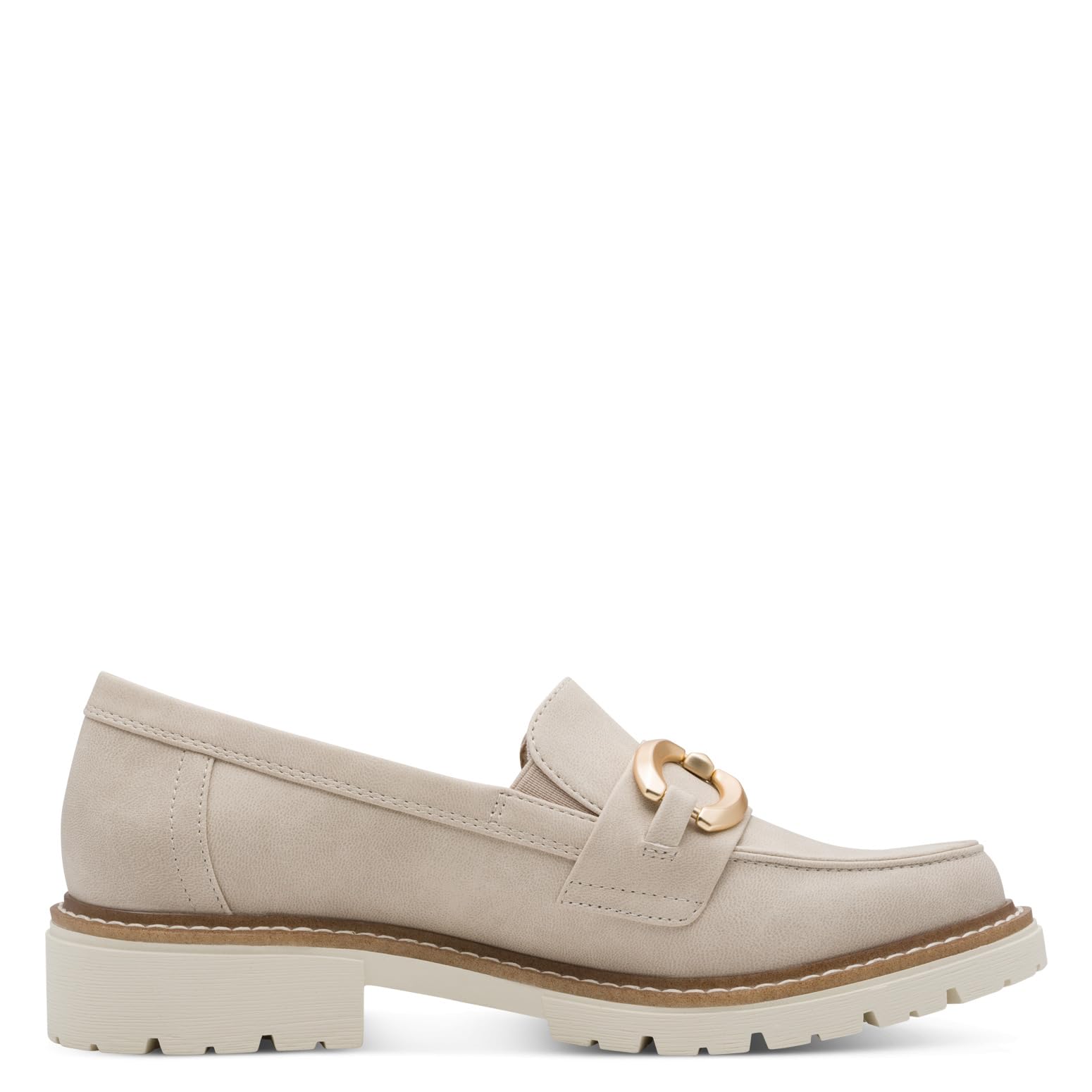 Jana Damen Slipper mit Blockabsatz Vegan