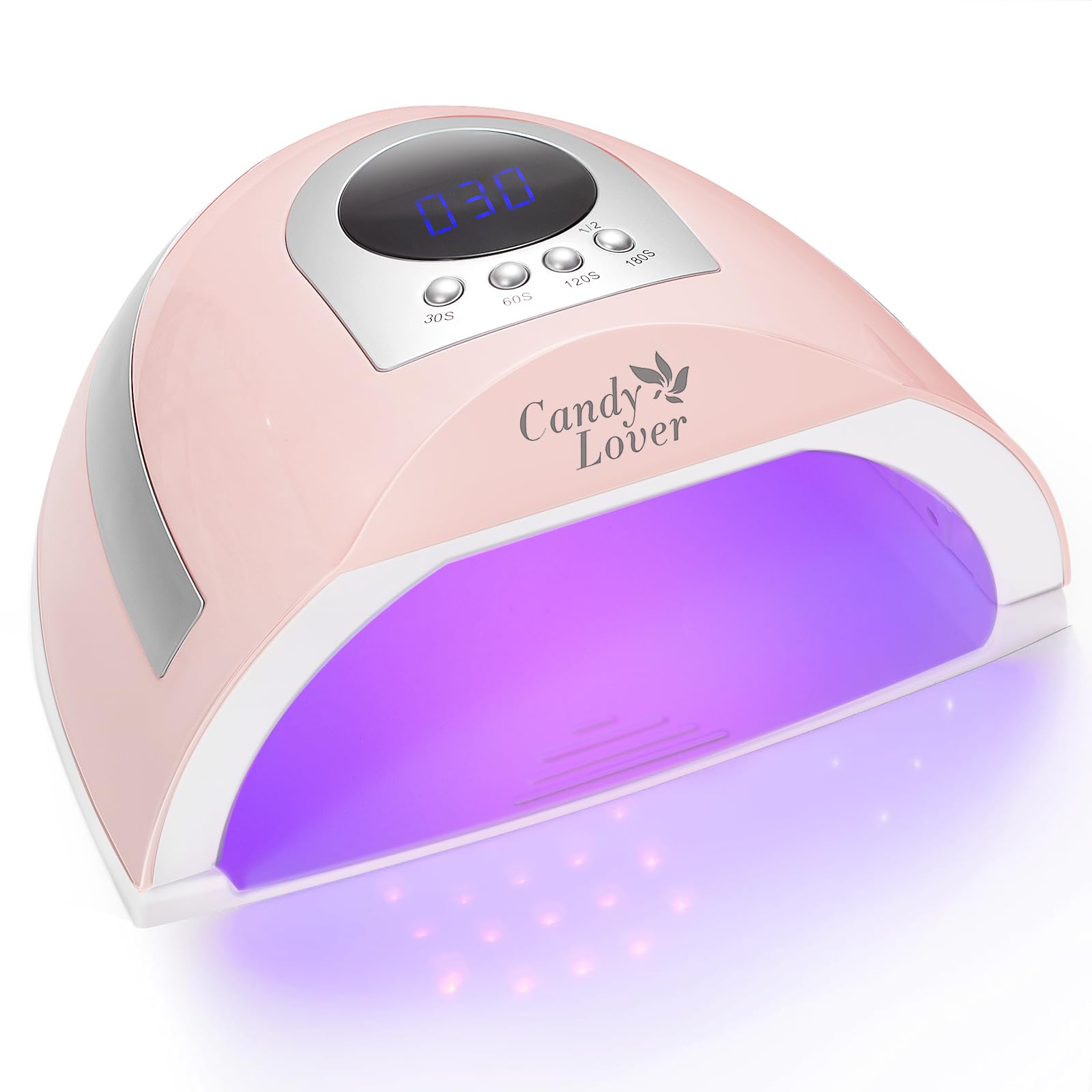Amazon.co.jp: Candy Lover ネイル用UVライト 132W ネイルランプ LED