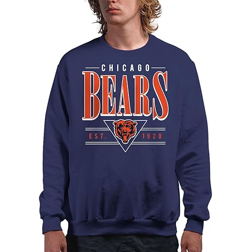 Bears Crewneck Sweatshirt — Navy — officially licensed fan gear