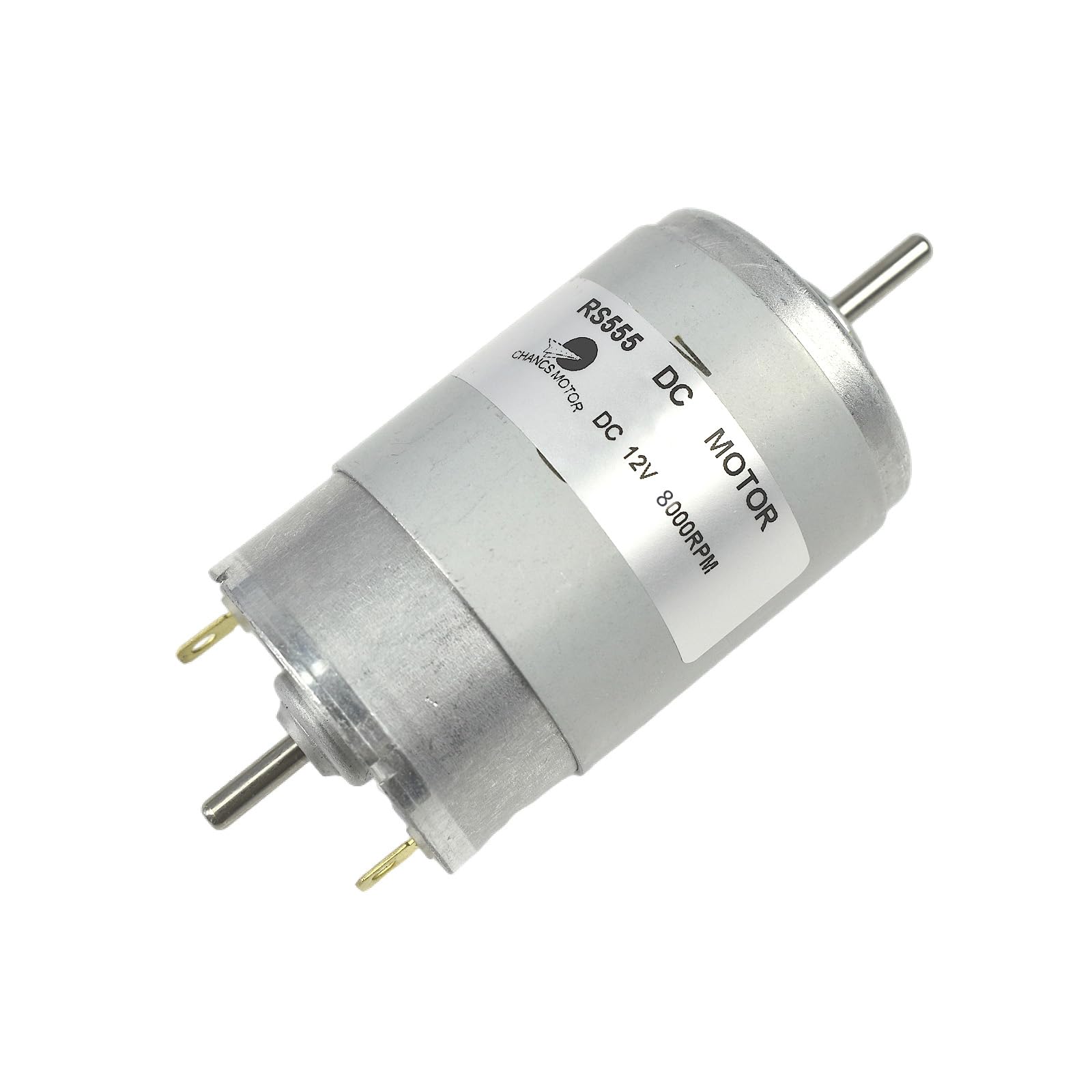 CHANCS Electric Motor 555 Double Shaft DC 12V 8000RPM Motor Drive Engine Accessory for RC Car