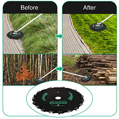 NJesBaa Chainsaw Tooth Brush Cutter Blade 9