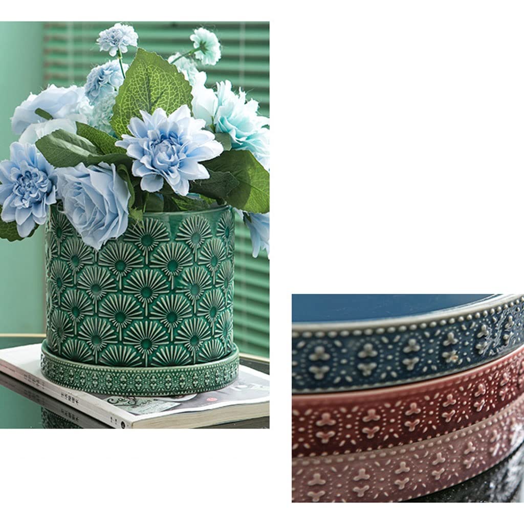 Spodki na rośliny doniczki ceramiczne podstawka do roślin domowych roślina podwozie na wodę salon podstawka pod doniczkę okrągła taca na rośliny doniczka na kwiaty do wewnątrz i na zewnątrz rośliny ogrodowe