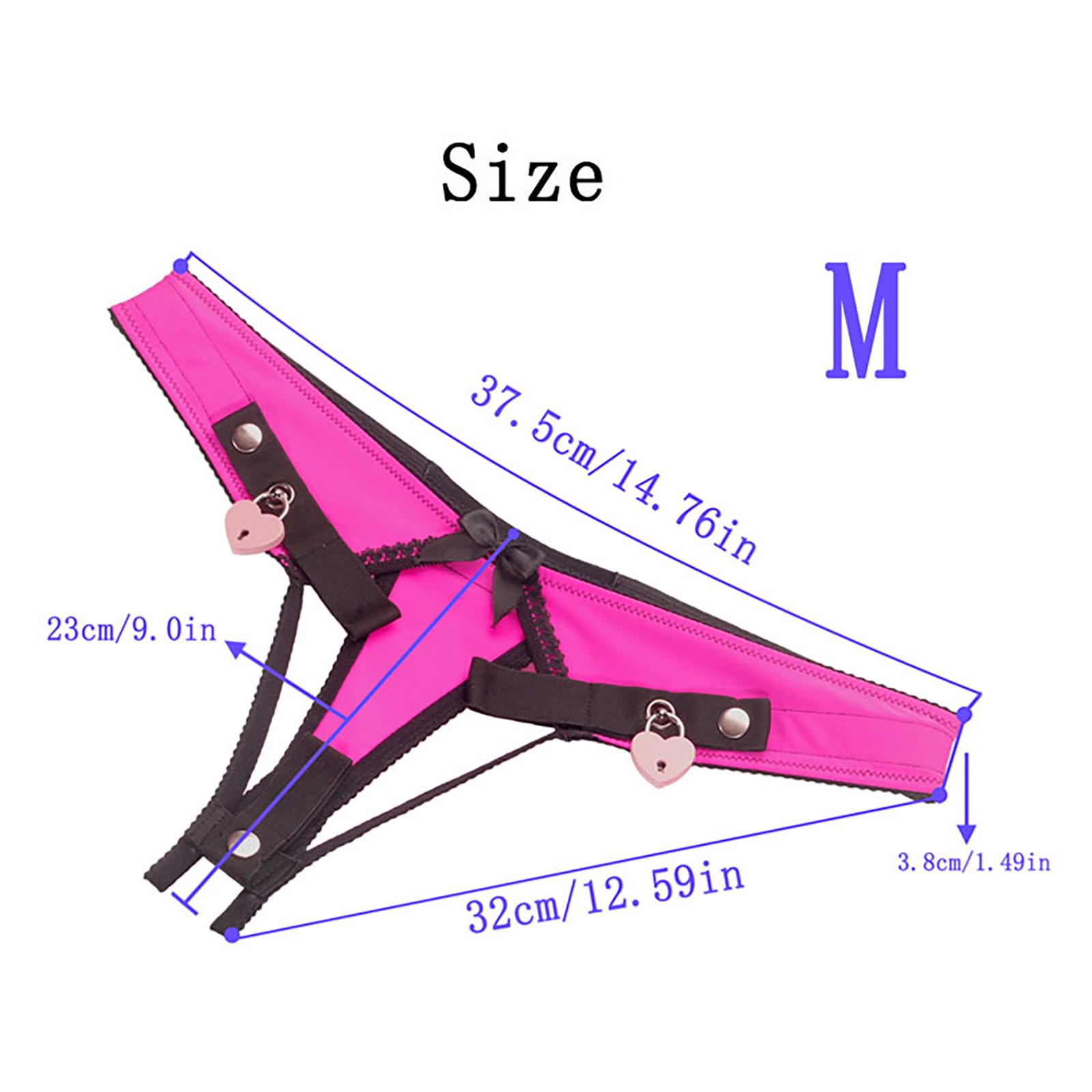 Chastity Cage Homme,Ceinture De Chasteté Homme Sissy Cage De Chasteté Résine Clips De Chasteté Cage à Pénis Avec Serrure Bondage Sextoys (Pink-M)