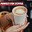 Smygoods White Disposable Paper Coffee Cups with Lids (12 OZ, 100 Count) For Hot Beverages, Tea, Espresso, Cocoa - To Go Drink Containers, Caf & Office