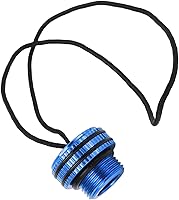 Vista 4 de Cubierta de polvo de buceo, cubierta antipolvo de válvula, protector de válvula de buceo de aleación de aluminio ventilado con cuerda fija para tapa