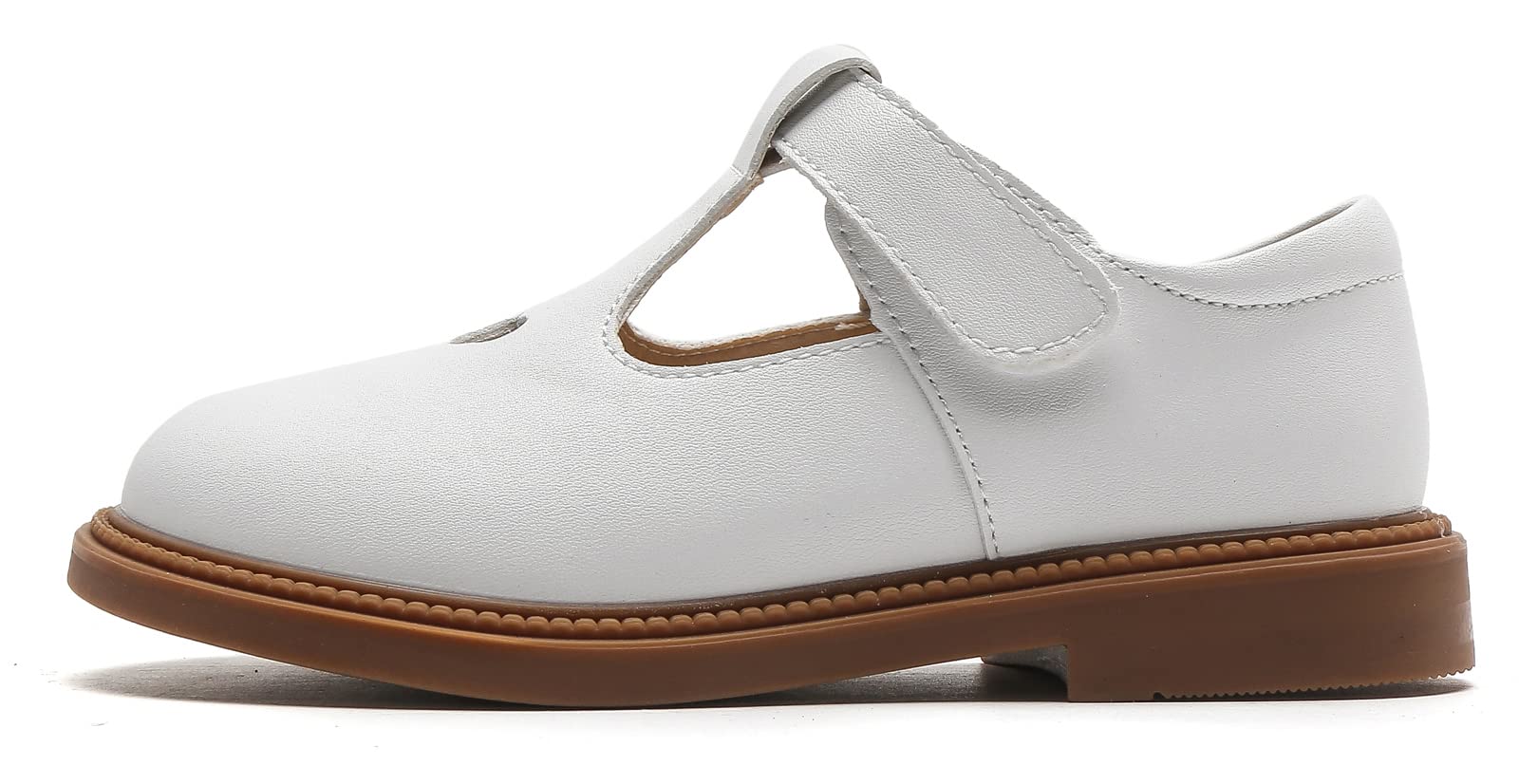 WUIWUIYU Filles Mary Janes Chaussure Enfant de Princesse Étudiants Fête 26-37EU