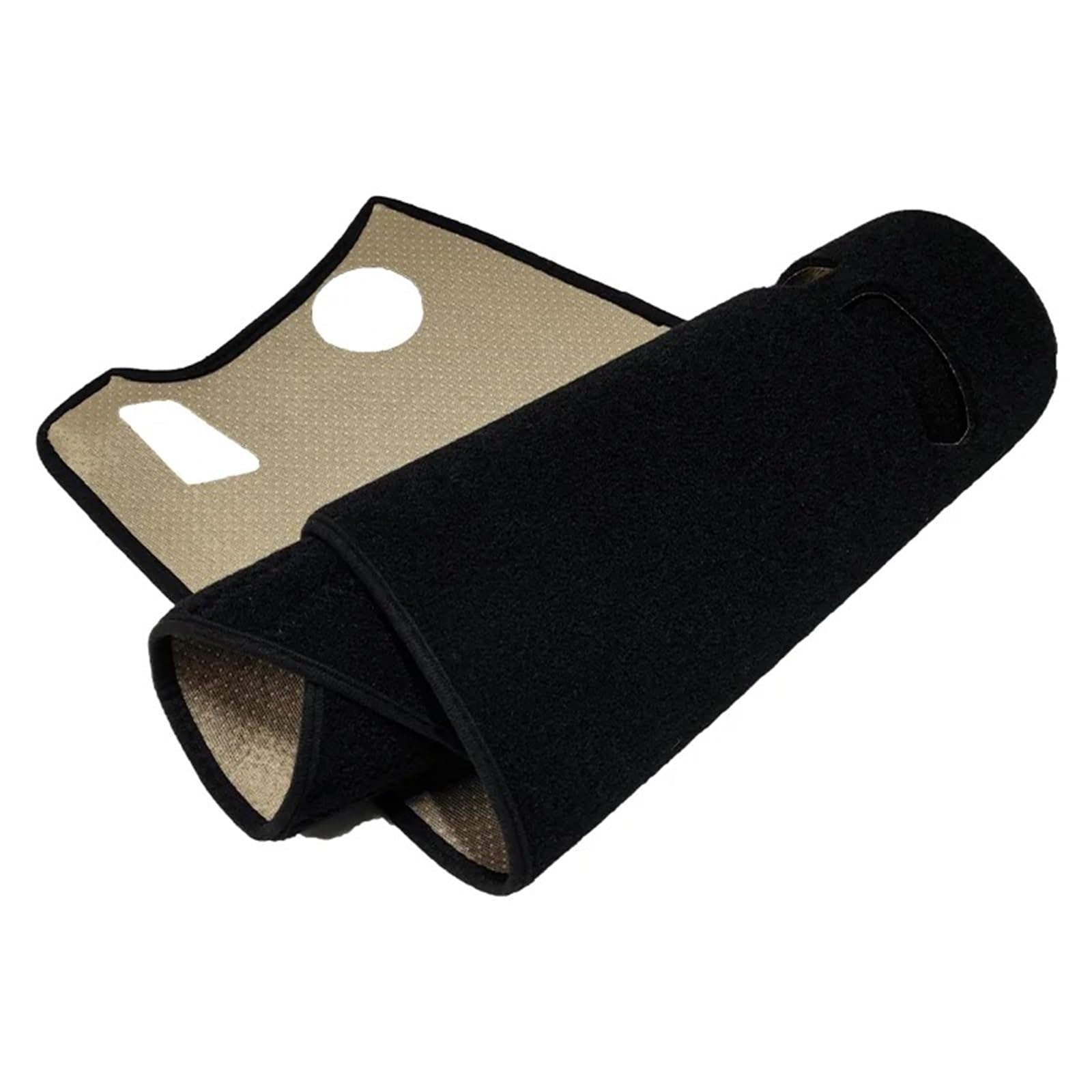 Tapis Couverture Tableau Bord Tapis Protection pour Tableau Bord Voiture Pare-Soleil pour Duster pour Dacia pour Duster 2018 2019 2020 2021 2022 2023(Left Hand Drive)