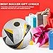Euro Cup Soccer Ball Final with Size5 Unisex-Adult Soft Cover-Official Size and Weight Soccer Ball Outdoors Sports Training Ball Recreation Playing Ball Teens Youth Back to School Birthday Gift