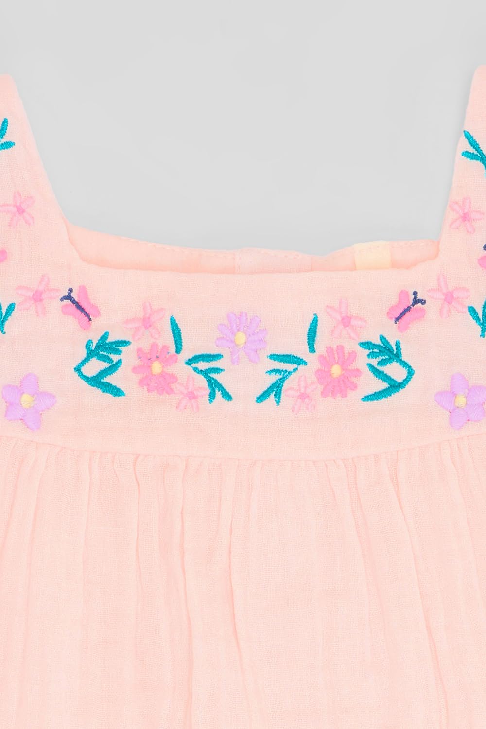Pantaloons Baby Baby Girl's Regular Fit T-Shirt (AW25KD1BTWV00006B73A51_Barely Pink 1