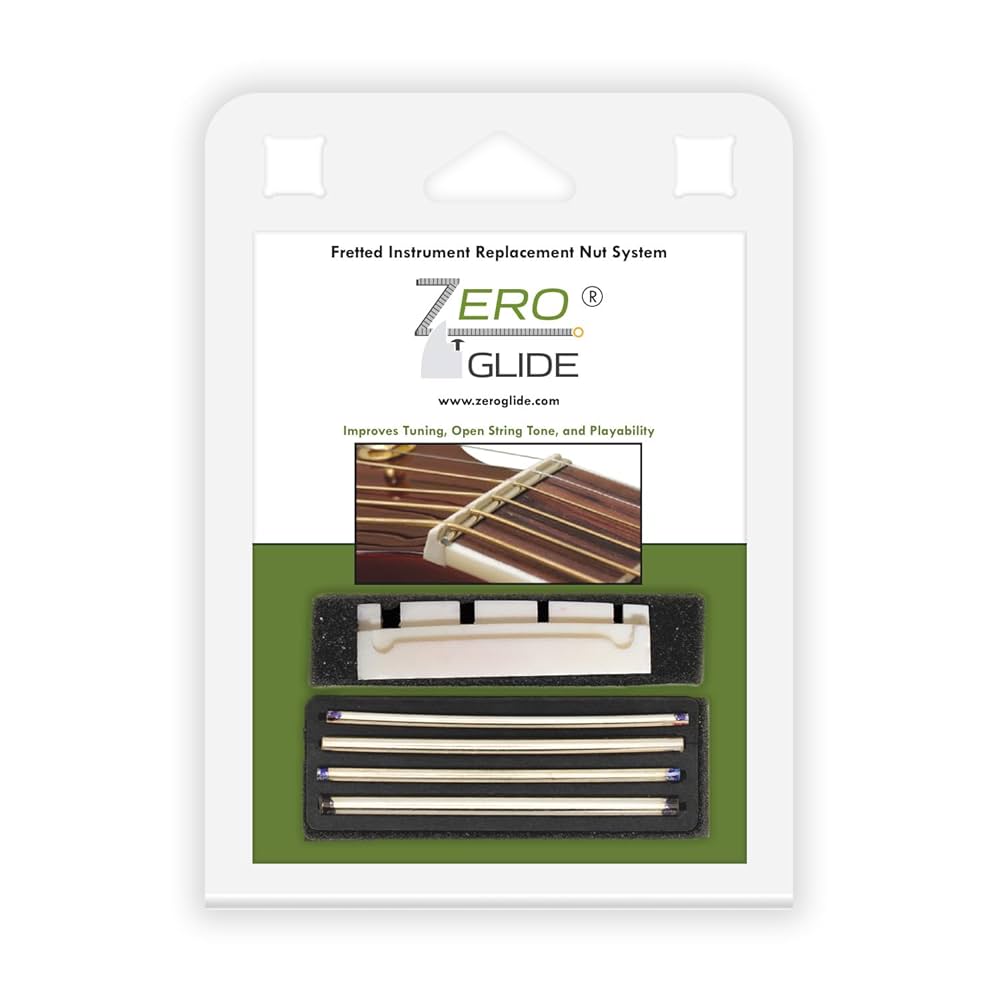 Zero Glide ZS-18 Acoustic Guitar Nut for Bass Guitar
