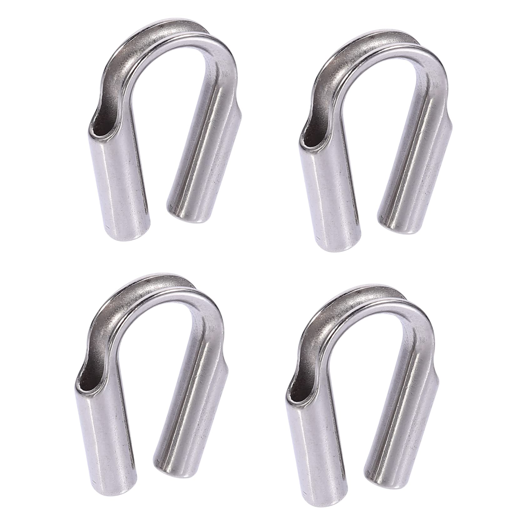 OSOLADY Professional Cable Fixing Thimble Rigging Chicken Heart Ring Cable Clamp Cable