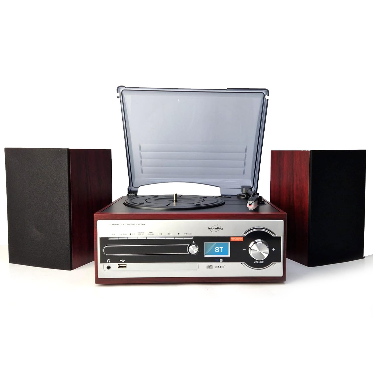 CH14E Chaine HiFi 80W Vinyle CD Bluetooth FM USB clé USB 32Go
