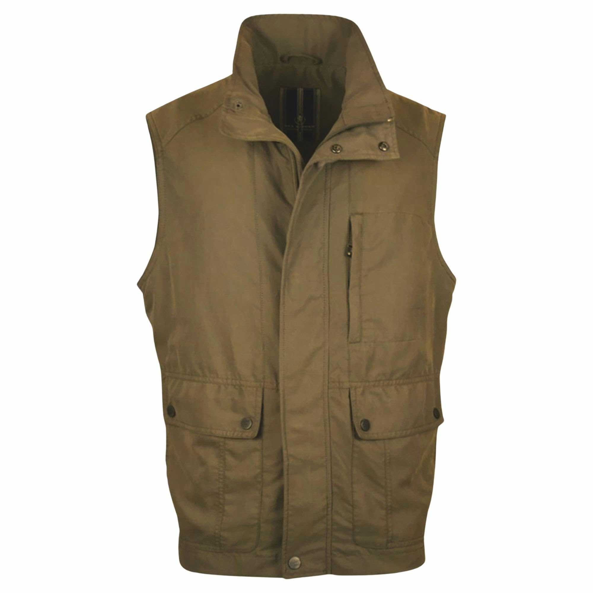 SAGGIO Sea Barrier Jazio Gilet Set 1 o 3 Pezzi da Taglia 4XL a 7XL Leggero con Tasche Modello Casual Taglie Forti Uomo con Profumatore