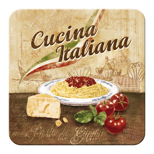 Nostalgic-art-bilderpalette 46123 home, country cucina italiana, dessous-de-plat