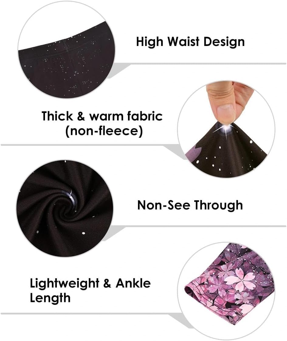 TIYOMI Plus Size Leggings for Women High Waist Full Length Pants Casual Ankle Fall Leggings XL-5XL - Image 4