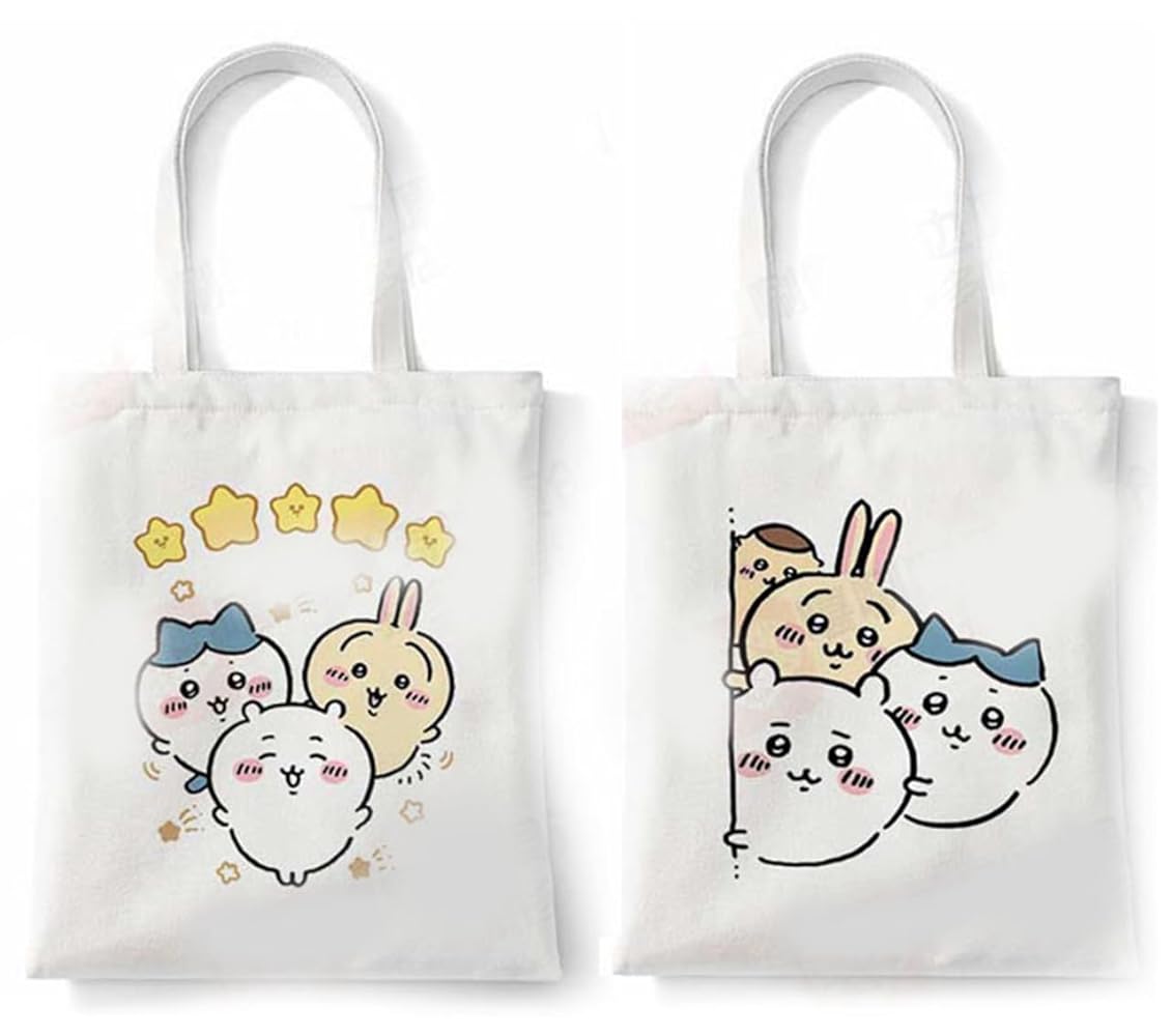 ちいかわ ハチワレ ボア コーデュロイ ミニトート バック パッツン ちいかわ ハチワレ ミニトート ふわふわワッペン トートバッグ