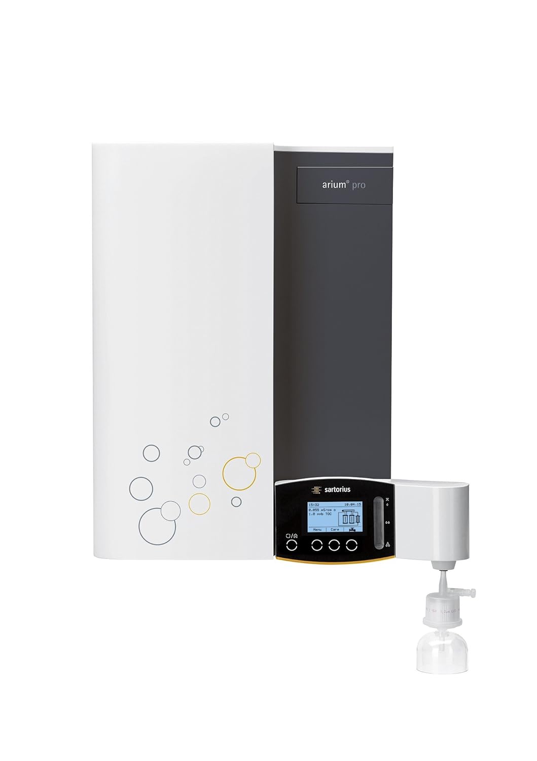 Sartorius Corporation H2Opro-UV-B-TOC Arium Pro UV Ultrapure Water System with Bottom Display and Internal TOC Monitor