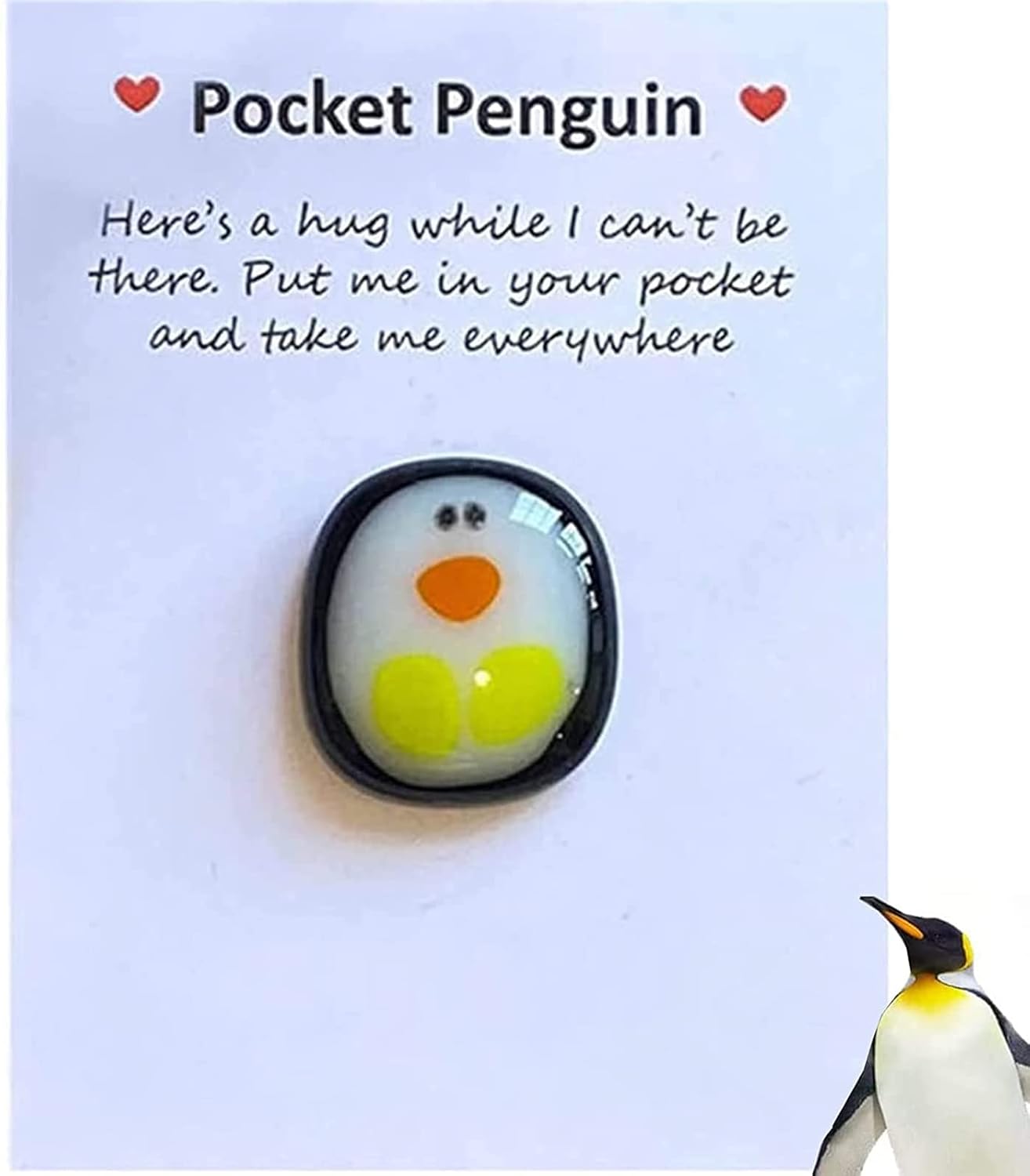 A Little Pocket Penguin Hug, Pocket Penguin, Mini Cute Pocket Penguin